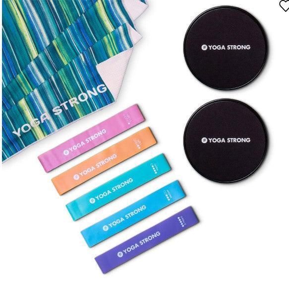 CG Travel Yoga Workout Bundle (3 item) - Yoga Strong